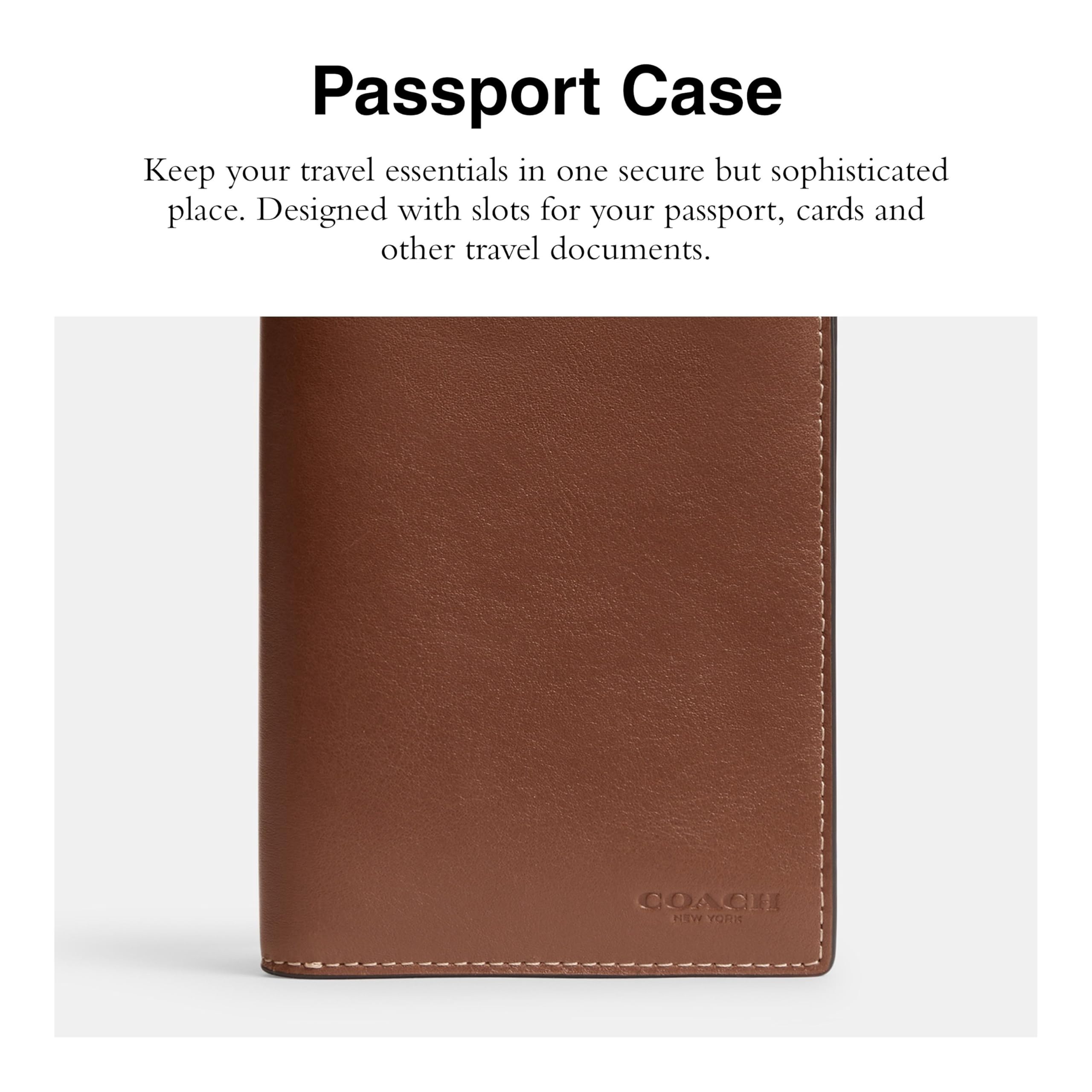 Coach Men's Passport CASE, One Size