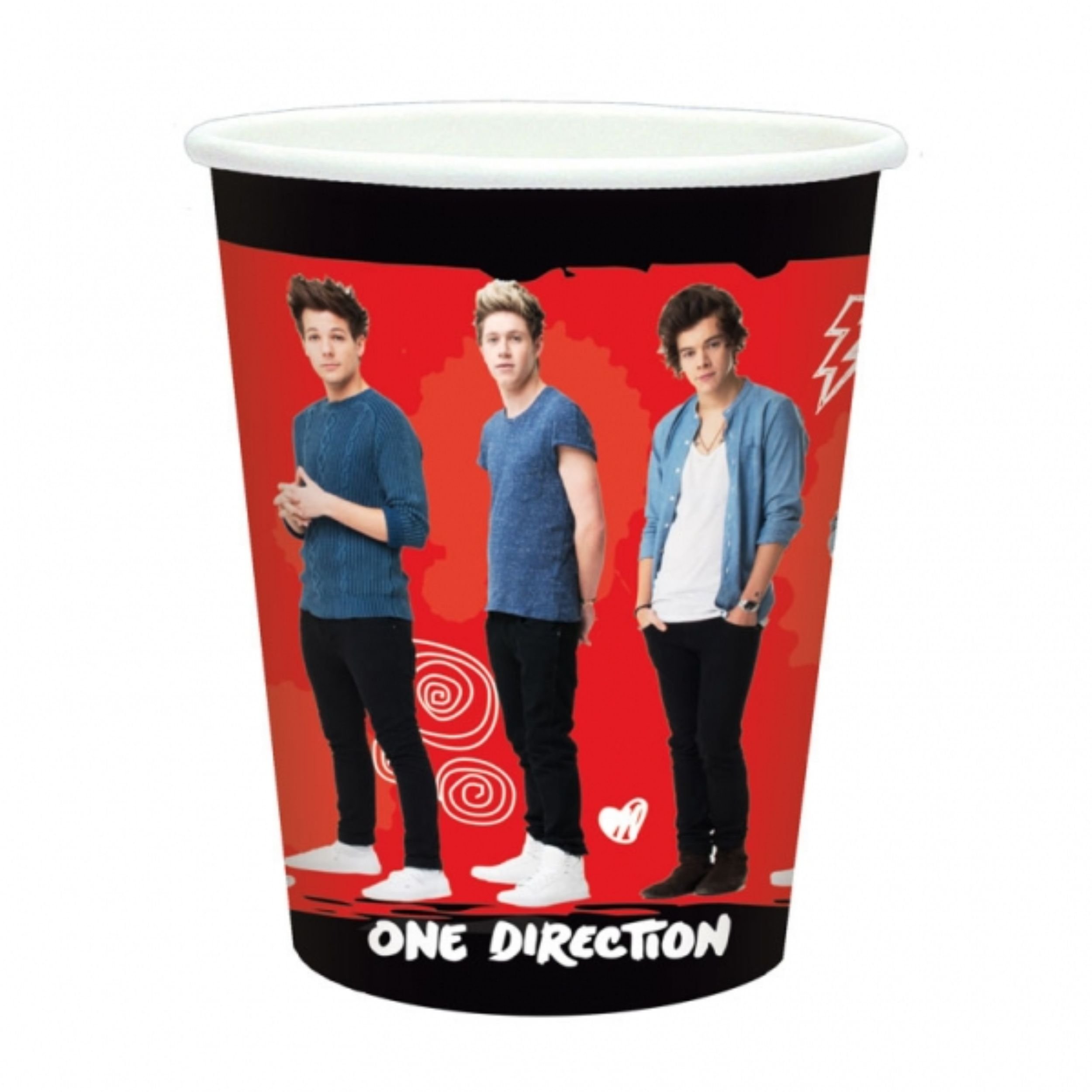 NEW DESIGN 1D ONE DIRECTION PARTY CUPS x 8