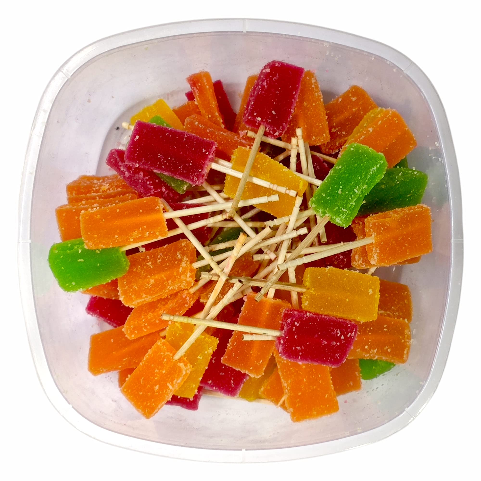 Dry Fruit Hub Jelly Toffee Candy 250gms, Assorted Fruit Flavoured