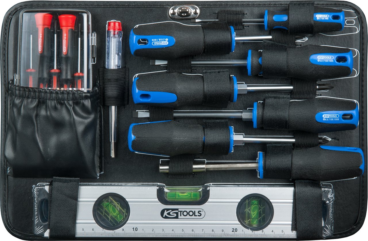 KS Tools 911.0665 3/8" Uniwersalny zestaw narzędzi, 165-szt