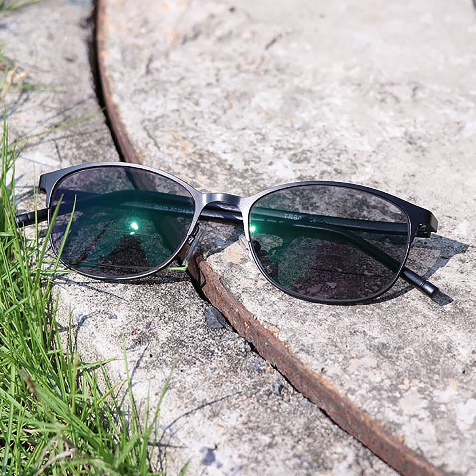 The Reading Glasses Company Oro Lettori Sole Telaio Metallololo Uv400 - Foto 6