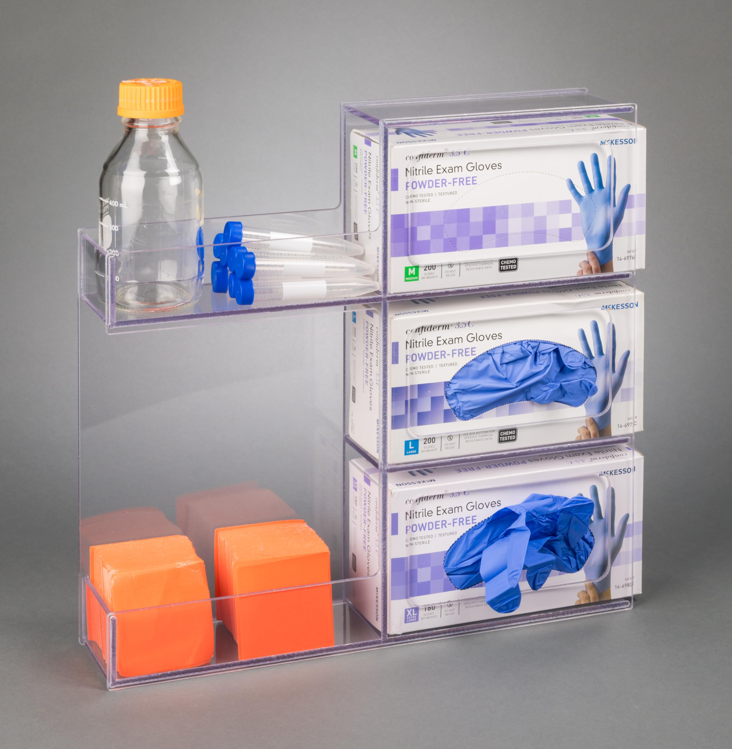 Poltex Glove Box Holder w/Shelf-3 Box (Magnets 4)