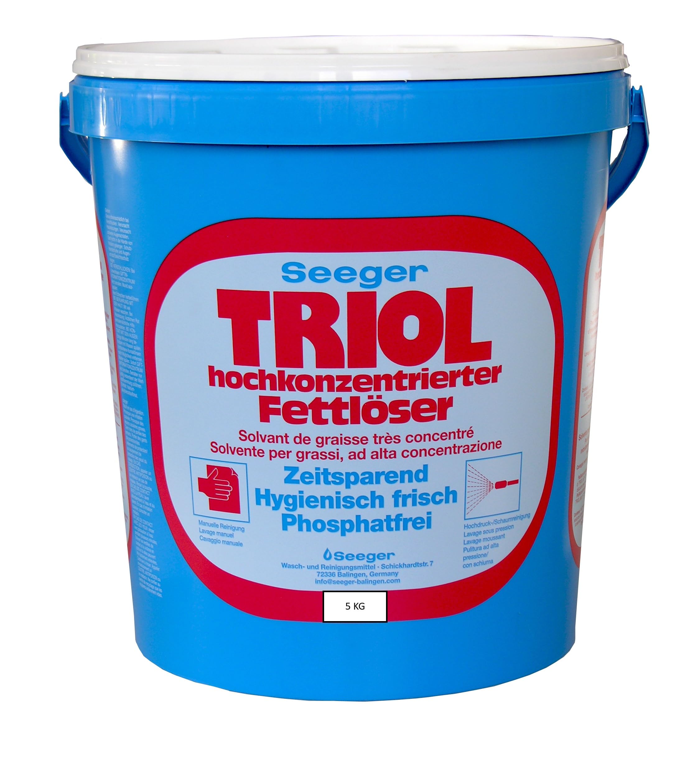 TRIOL ORIGINAL hochkonzentrierter Fettlöser-Paste 5 kg Eimer