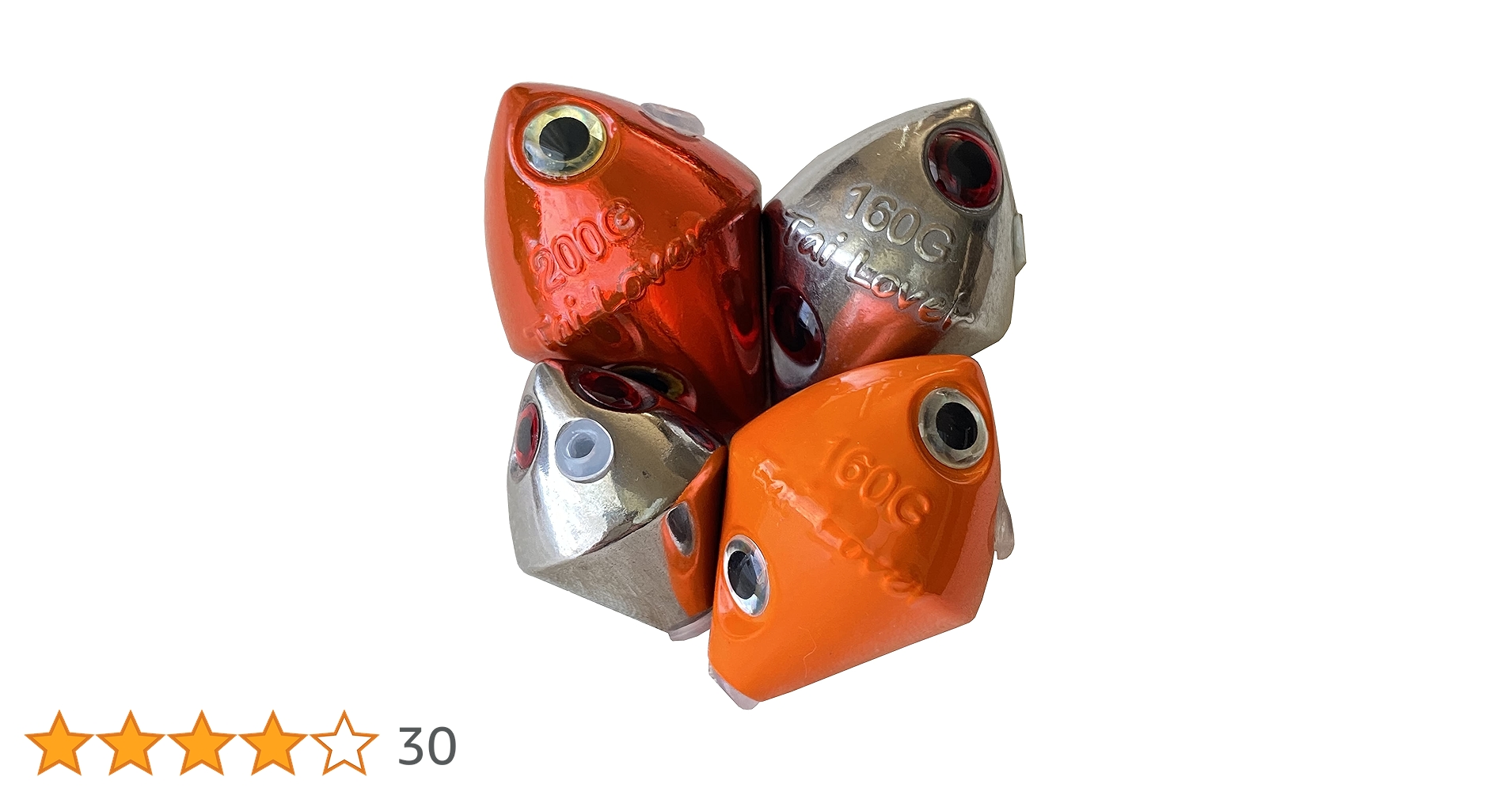 タイラバTG 6個セット f-marin_4589521306656-