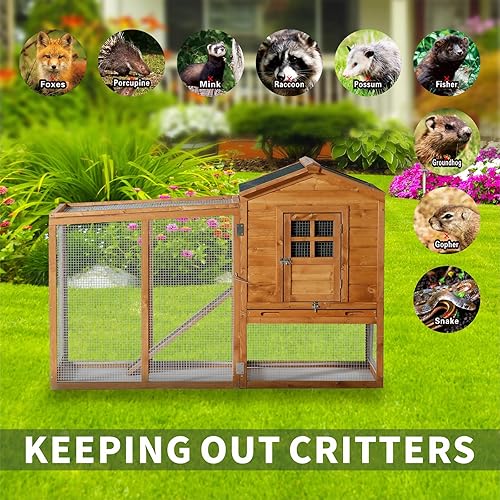 Miniatura 4 de TUOKS Hardware Cloth - Aberturas cuadradas de 12 pulgada, calibre 19, 36 x 25 pies, malla de alambre galvanizado en caliente, rollos de alambre de