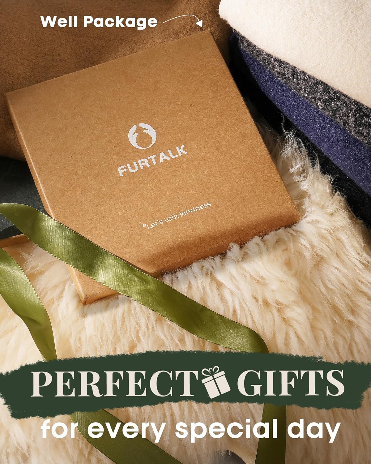 FURTALK Scarf for Women Men Soft Warm Blanket Scarf Pashmina Shawl Winter Thick Womens Scarves - Image 6