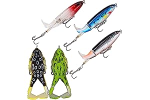 5pcs Topwater WhopperPlopper kit