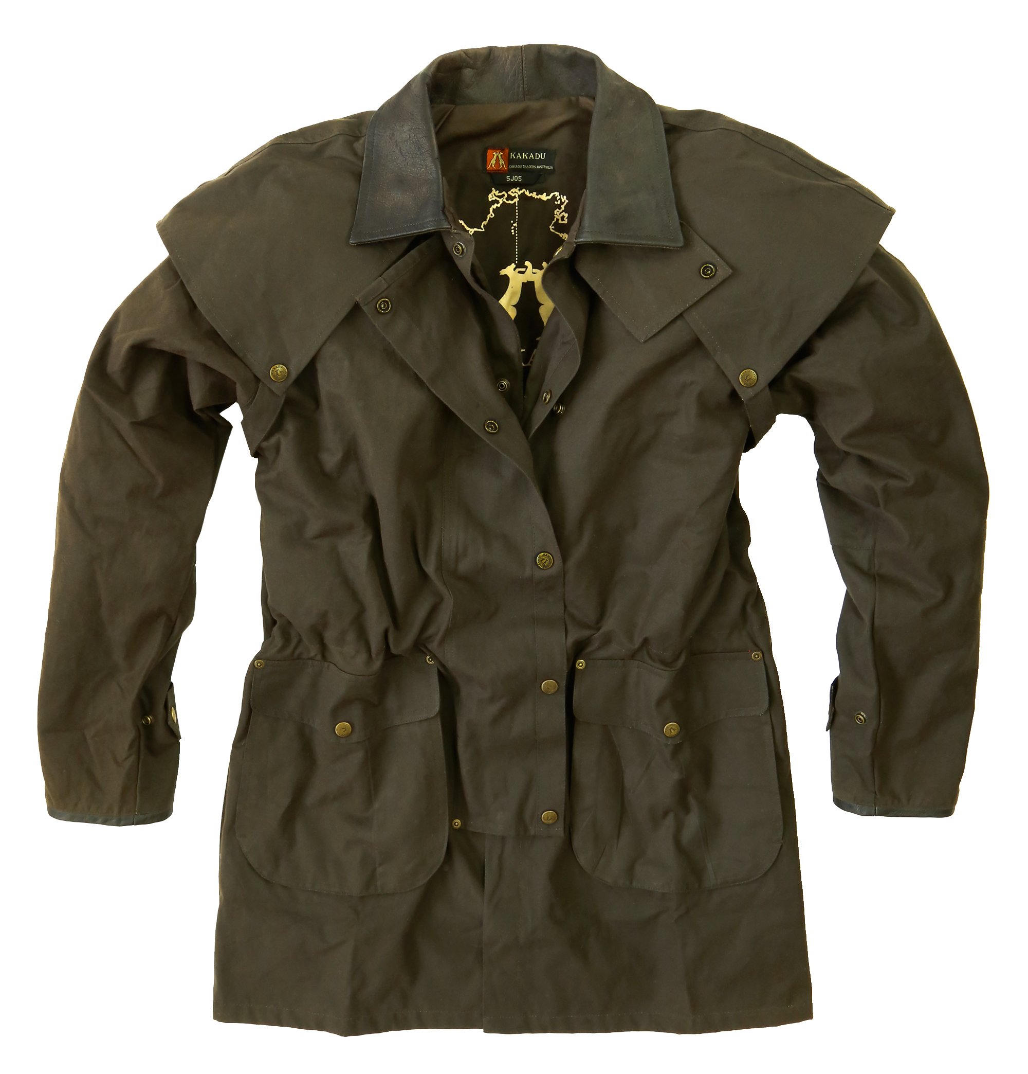 Iron Bark Oilskin Western Duster Jacket 5J05