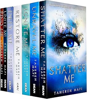 Shatter Me Series Books 1 - 7 Collection Set by Tahereh Mafi (Shatter, Restore, Ignite, Unravel, Defy Me, Unite Me & Find Me)