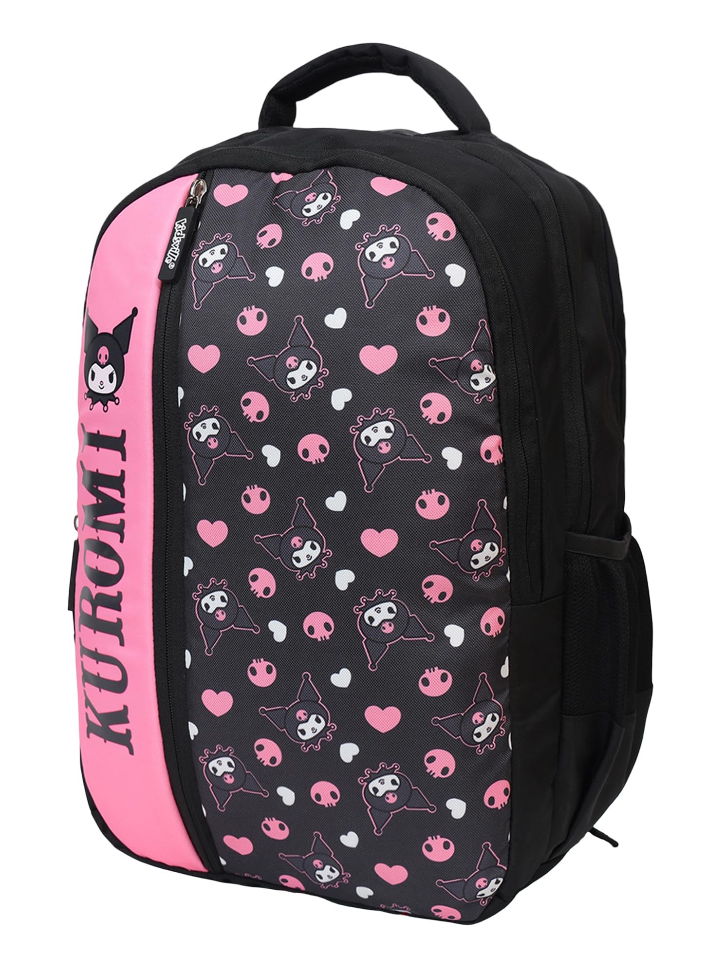 Official Sanrio Kuromi Hello Kitty Backpack for Kids Girls | Lightweight, School, Picnic & Travel 19 Inches Backpack for Children-image-8