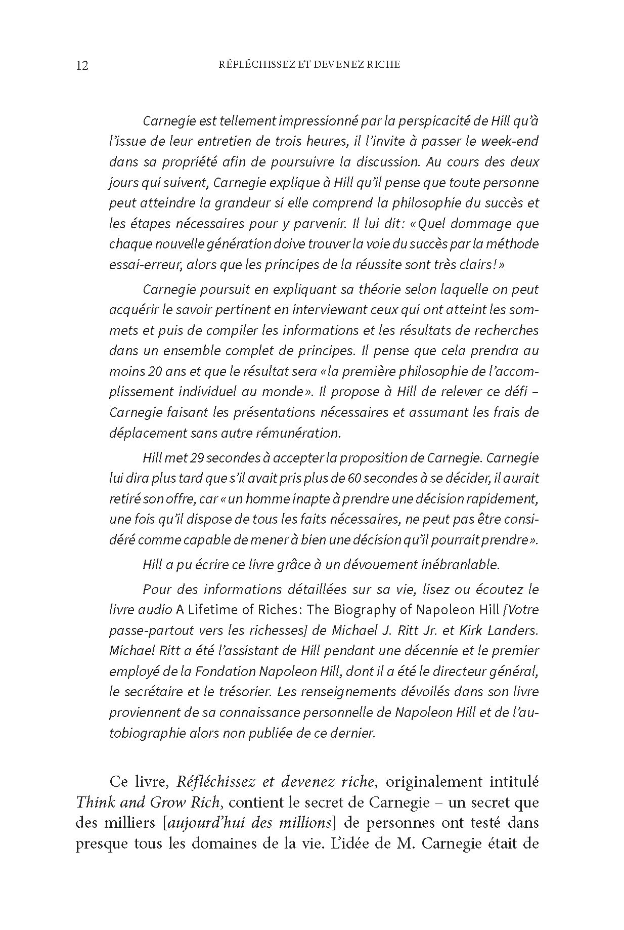 Réfléchissez et devenez riche - Révisé et actualisé pour le 21ème siècle