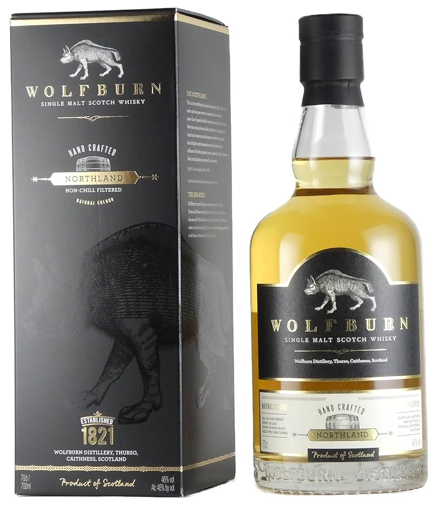 ウルフバーン　 Bourbon Aged Whisky 700ml 46% Amazon.co.jp: ウルフバーン ノースランド 46度 700ml [並行輸入