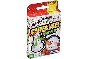 Outset Media Christmas Trivia Game Cards