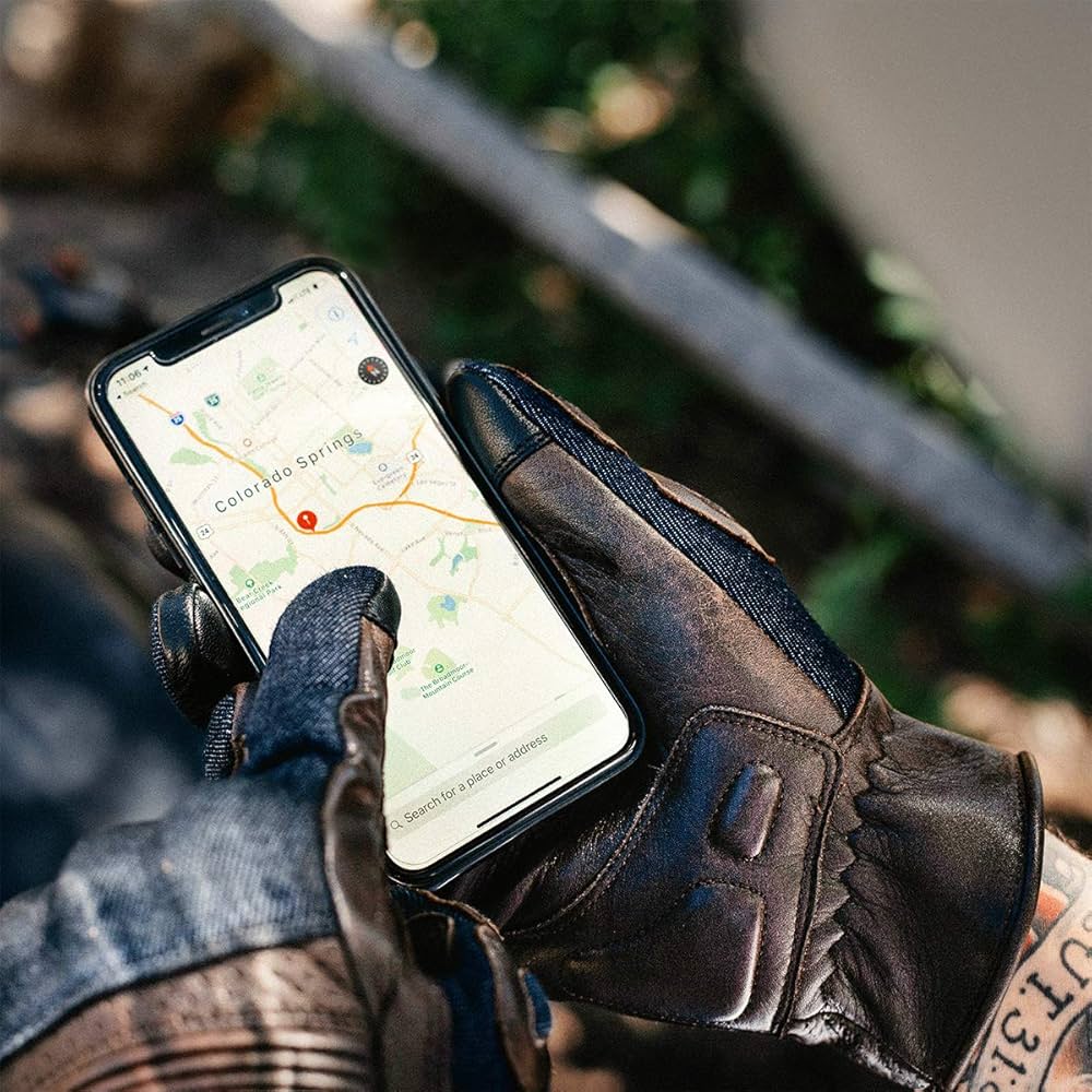 ZEIT ブラウンレザー グローブ ZEIT ブラウンレザー グローブ バイク グローブ ブラウン」の