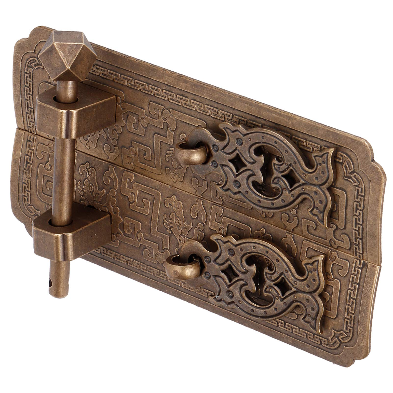 SIK® Chinese Pull Handle, Chinese Style Antique 13.2x3.6x3cm Anti