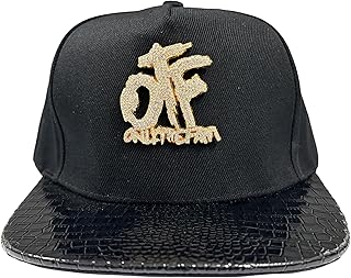Sponsored You’re seeing this ad based on the product’s relevance to your search query.Learn more about this advertisement Yonghao Pavilion Rap OTF Hip Hop Flat Brimmed Hat OTF Metal Badge Street Men's Baseball Cap with