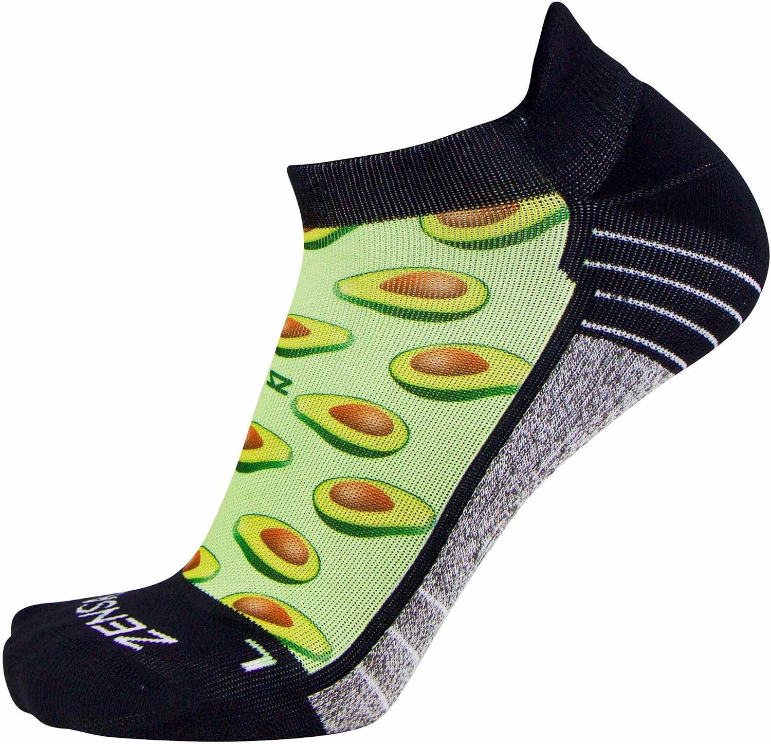 Zensah Limited Edition No-Show Running Socks - Anti-Blister Comfortable Moisture Wicking Sport Socks for Men and Women