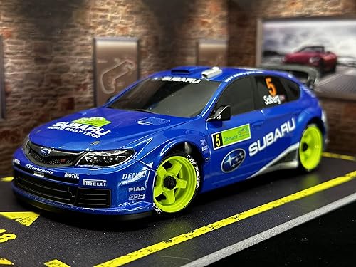 Miniatura 2 de DS Racing - Juego de llantas de 8 piezas FLU Lime para Kyosho Mini-Z AWD MA020 MA030 RC 124 128 Mini-Q DRZ GLD 0.787in de diámetro (todo estrecho)