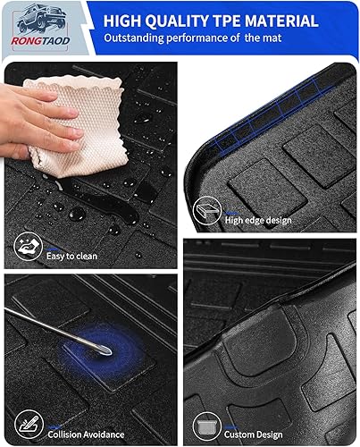 Miniatura 5 de Rongtaod Alfombrillas compatibles con Mazda CX5 2023, 2024, 2025, alfombrilla de carga, forro de carga, protector de asiento trasero para todo tipo