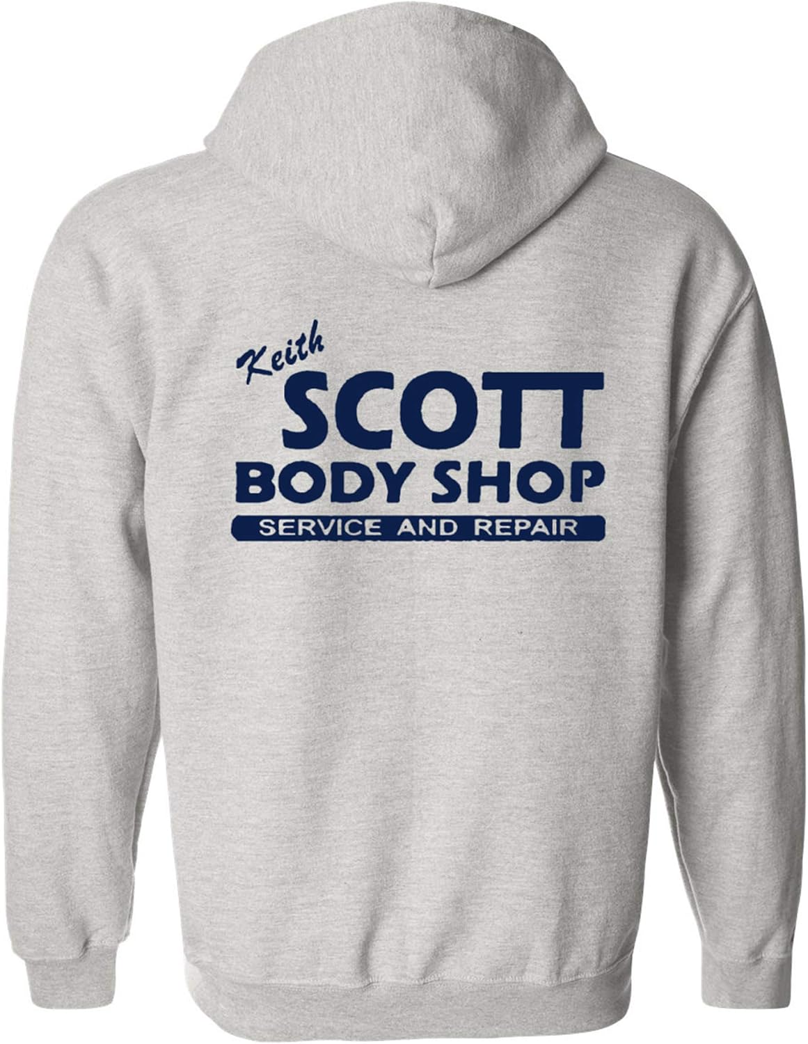 Zip Keith Scott Body Shop TV Both Side Full Print Zip Sweatshirt Hoodie - Image 2