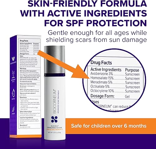 Miniatura 7 de Ungüento bioCorneum para cicatrices con factor de protección solar de 30 (Tamaño 1.76 onzas) (1.76 onzas)