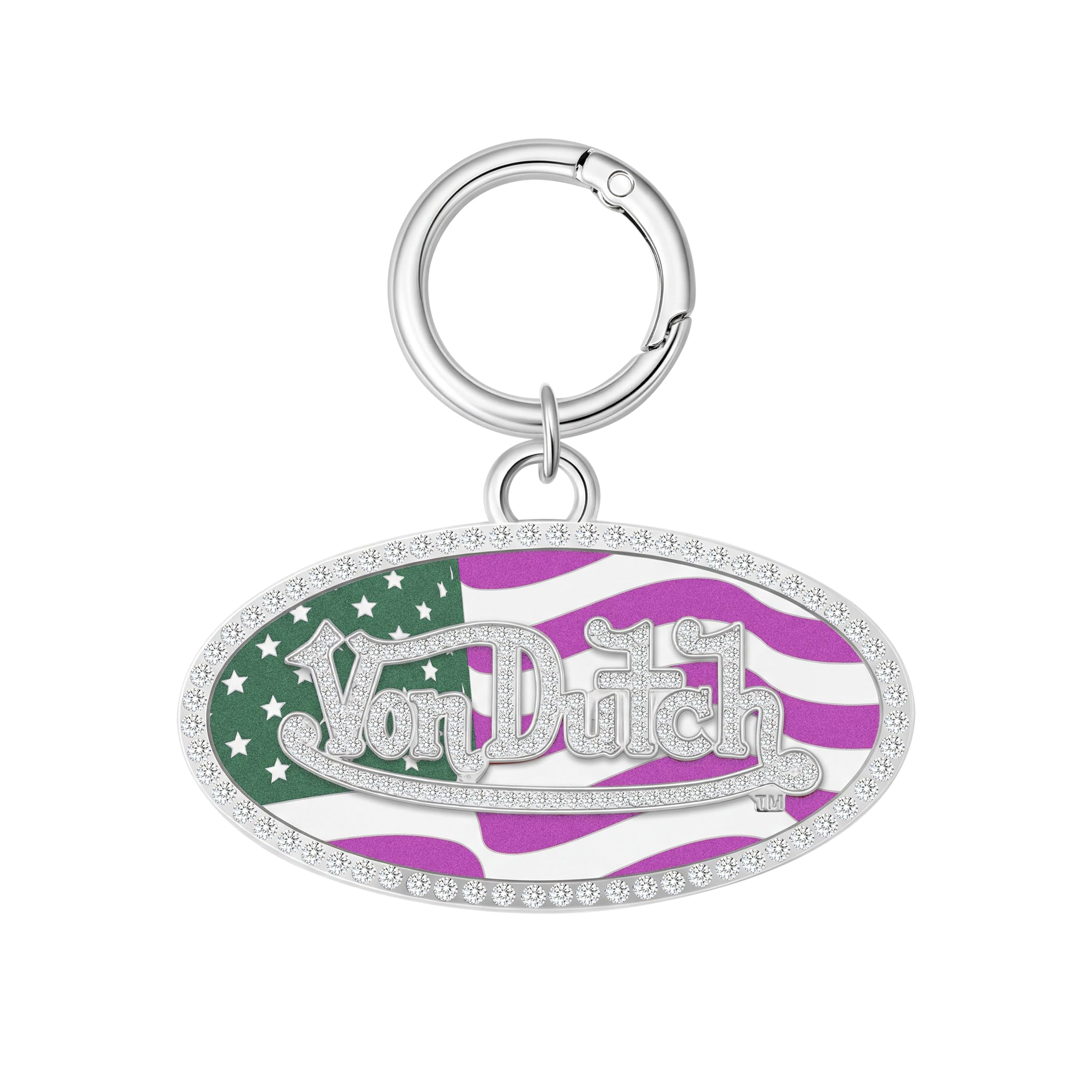 Pink USA, Hinged Key Ring