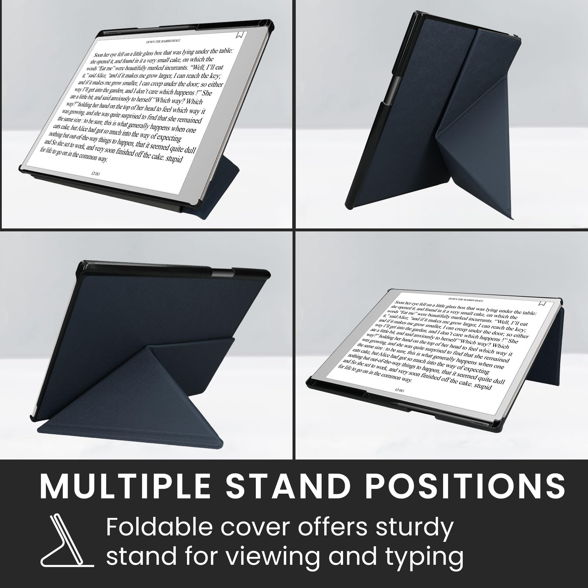Amazon.com: kwmobile Origami Case Compatible with Remarkable Paper