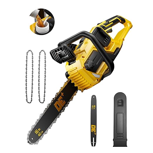 DeForce Chain Saw, Battery Powered Chainsaw, Electric Cordless, for DeWalt 20V Battery
