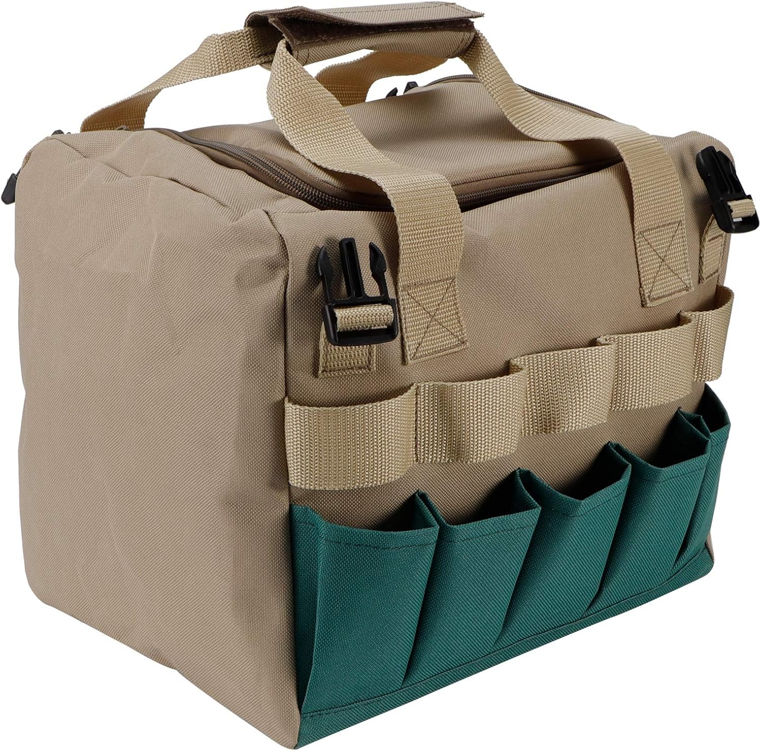 Camping Stool, Multifunction Portable Camp Stool Folding Garden Stool Chair with Tool Bag for Outdoor Camping Supplies