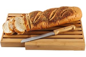 Bamboo Bread Board - Savor the Goodness of Homemade Bread with our...
