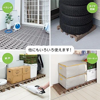 Belca 日本製 すのこベット 12枚入り　JS-BR12 Amazon｜Belca 日本製 すのこベット ジョイントふとんすのこ 12