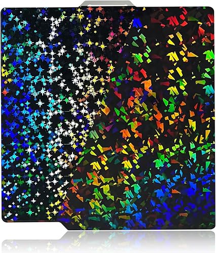 Plaque d'impression double face texturée Confetti PEF IdeaFormer