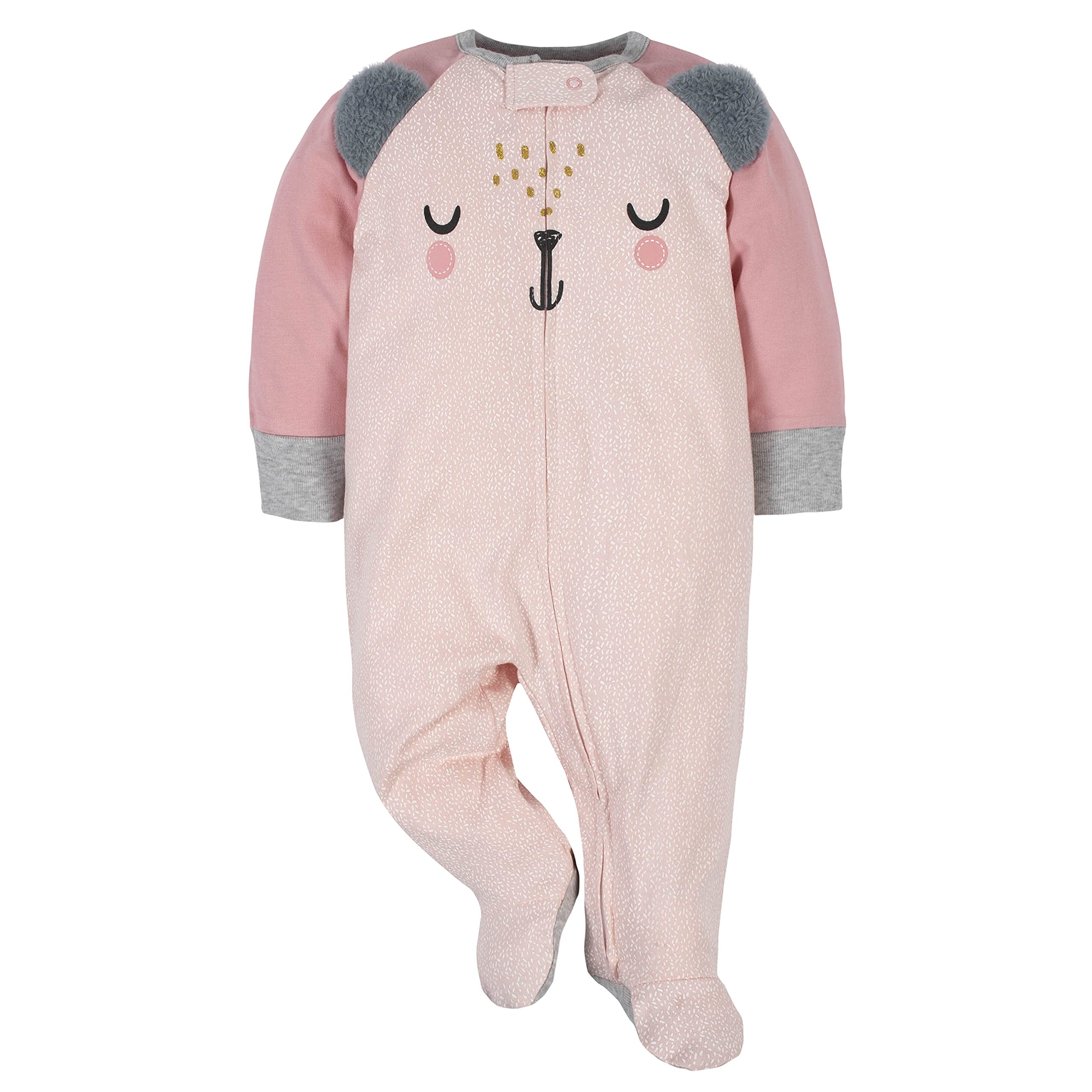 Gerber Sleep 'N Play with Mitten Cuffs Niemowlęta - dziewczynki 18501416a
