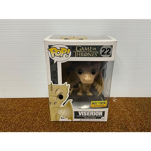 Funko Pop Tv: Game Of Thrones - Viserion Exclusive Vinyl Figure