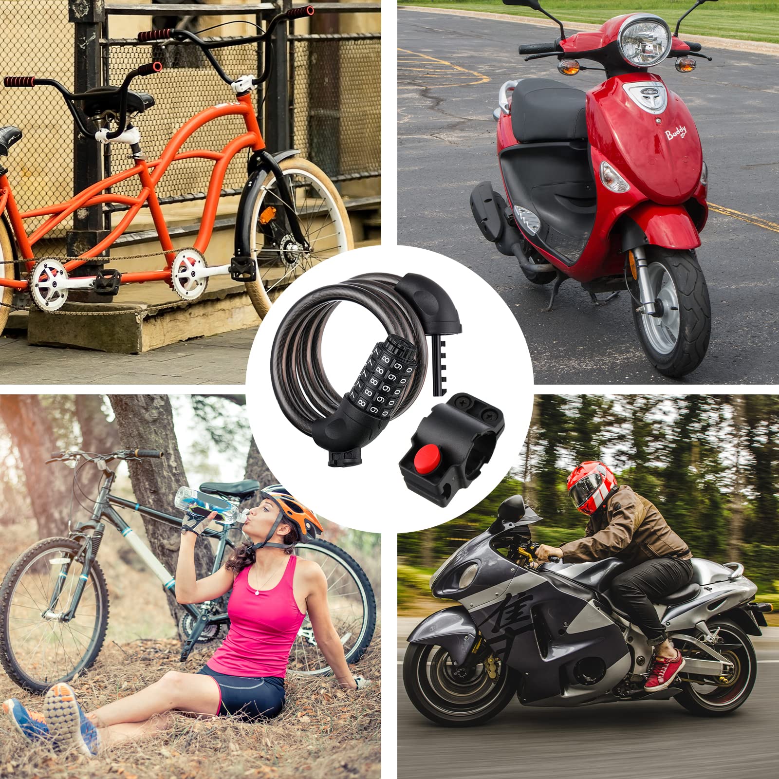 Sadnyy Cable Bike Lock