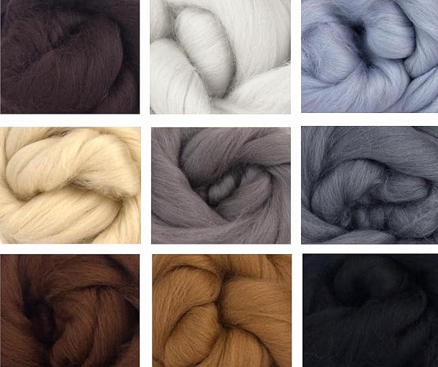 Merino Wool Tops - Neutral Tones - Pack of 9