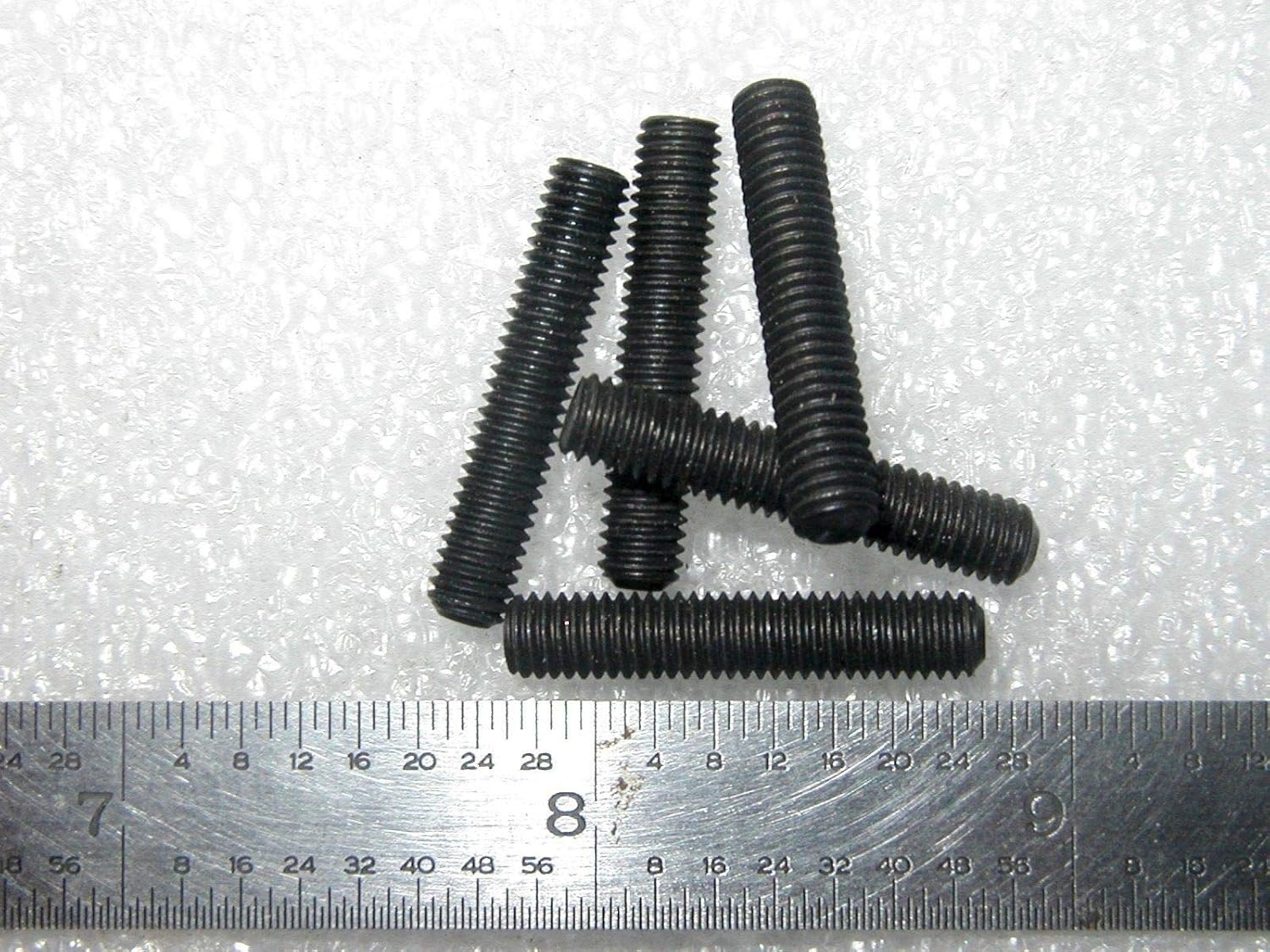 SET SCREW 1032 X 1.0" CUP POINT BLACK OXIDE ALLOY STEEL