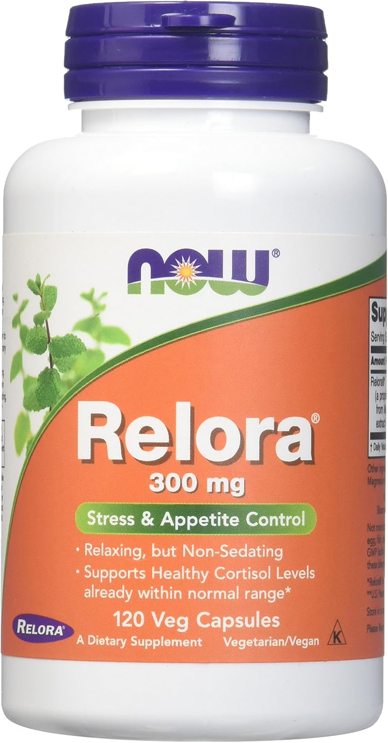 NOW FOODS Relora 300MG, 120 Count : Health & Household