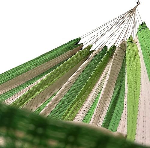 Miniatura 3 de La Casa de La Hamaca de hamaca maya tejida a mano, 100% algodón, para uso en interiores y exteriores, artesanía artesanal de primera calidad de