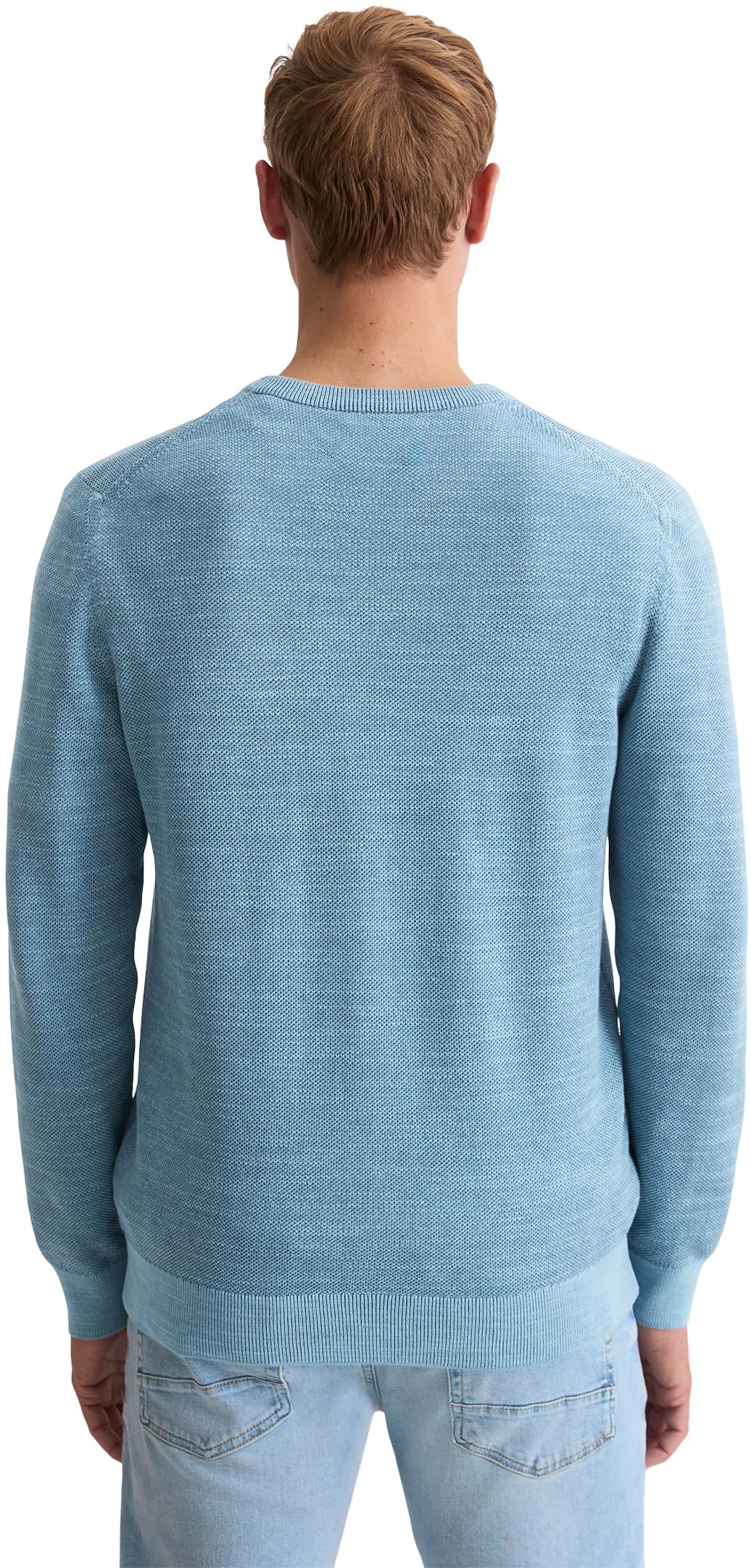 Marc O'Polo Pullover Regular mit feiner Piqué-Struktur