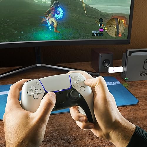 Miniatura 5 de MAYFLASH Magic-X Adaptador USB inalámbrico Bluetooth para Xbox Series SX, Xbox One, Switch, macOS, Windows, Raspberry Pi, compatible con PS5, PS4,