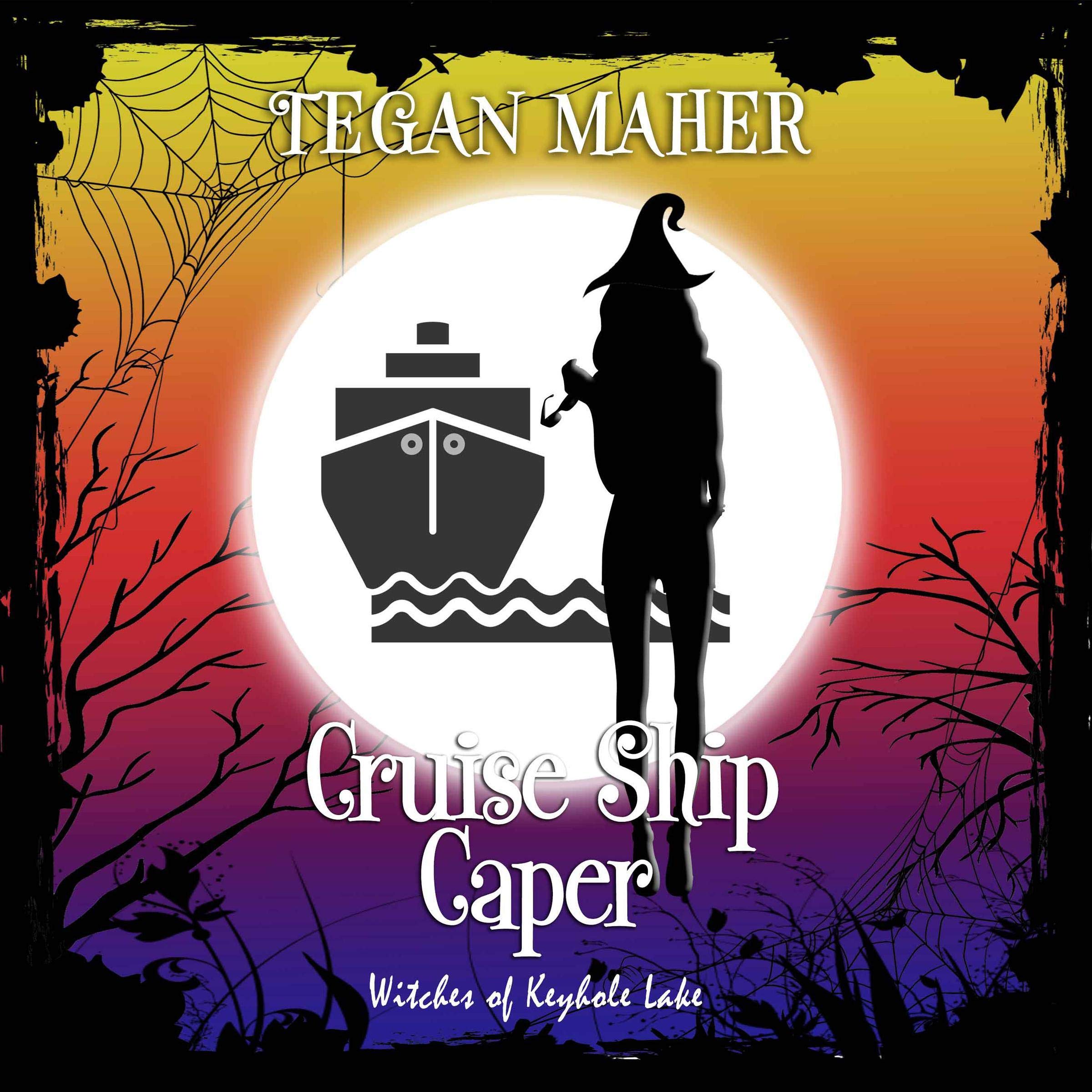 Cover art for Cruise Ship Caper (A Witches of Keyhole Lake Novella)