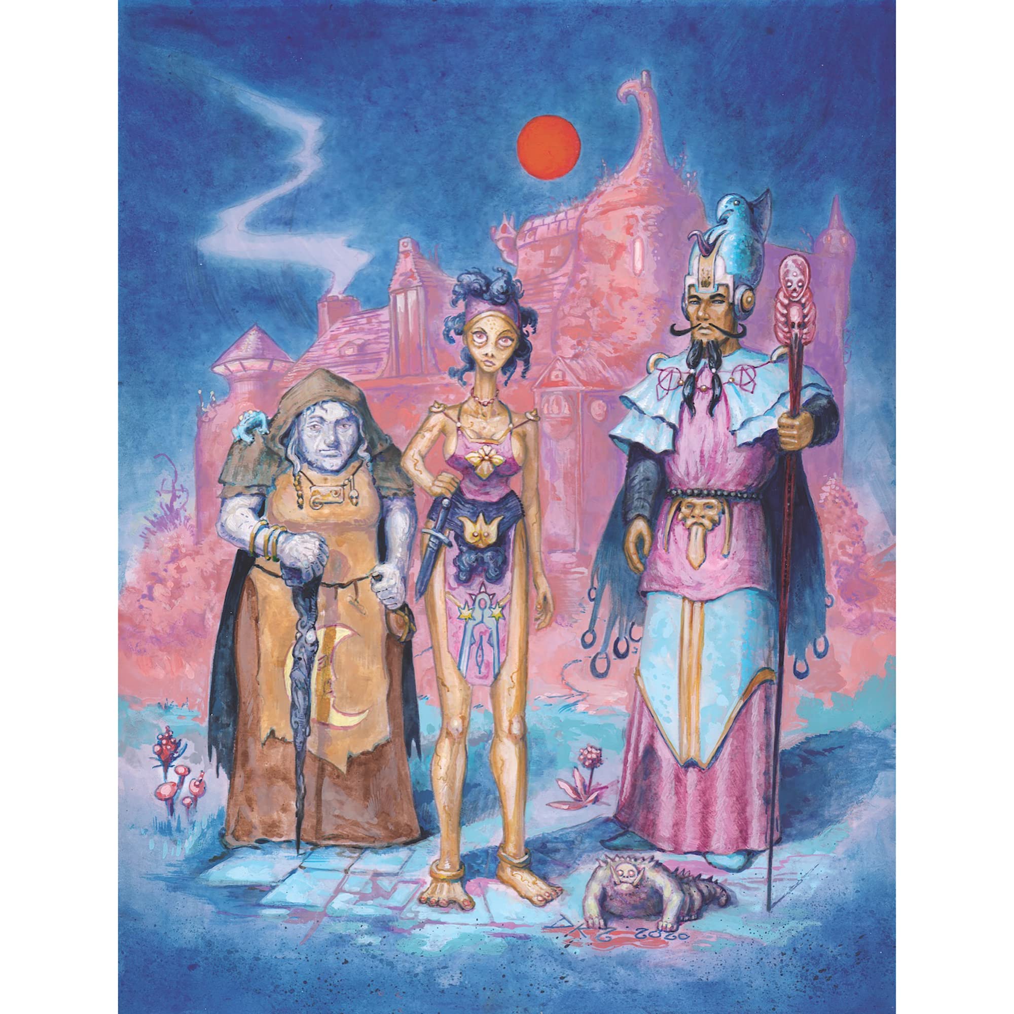 Goodman Games | Dungeon Crawl Classics Dying Earth Boxed Set | RPG Sourcebook Expansion For Dungeon Crawl Classics, New Classes, Spells, Creatures, Map | 1+ Players | 60+ Min