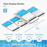 Vista 6 de Apera Instruments PCO60-Z Kit de medidor inteligente multiparámetro Bluetooth para pH/conductividad/ORP/redox/TDS/salinidad/resistividad, alimentado