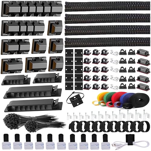 ELII 327 PCS Cable Management Kit (Black)