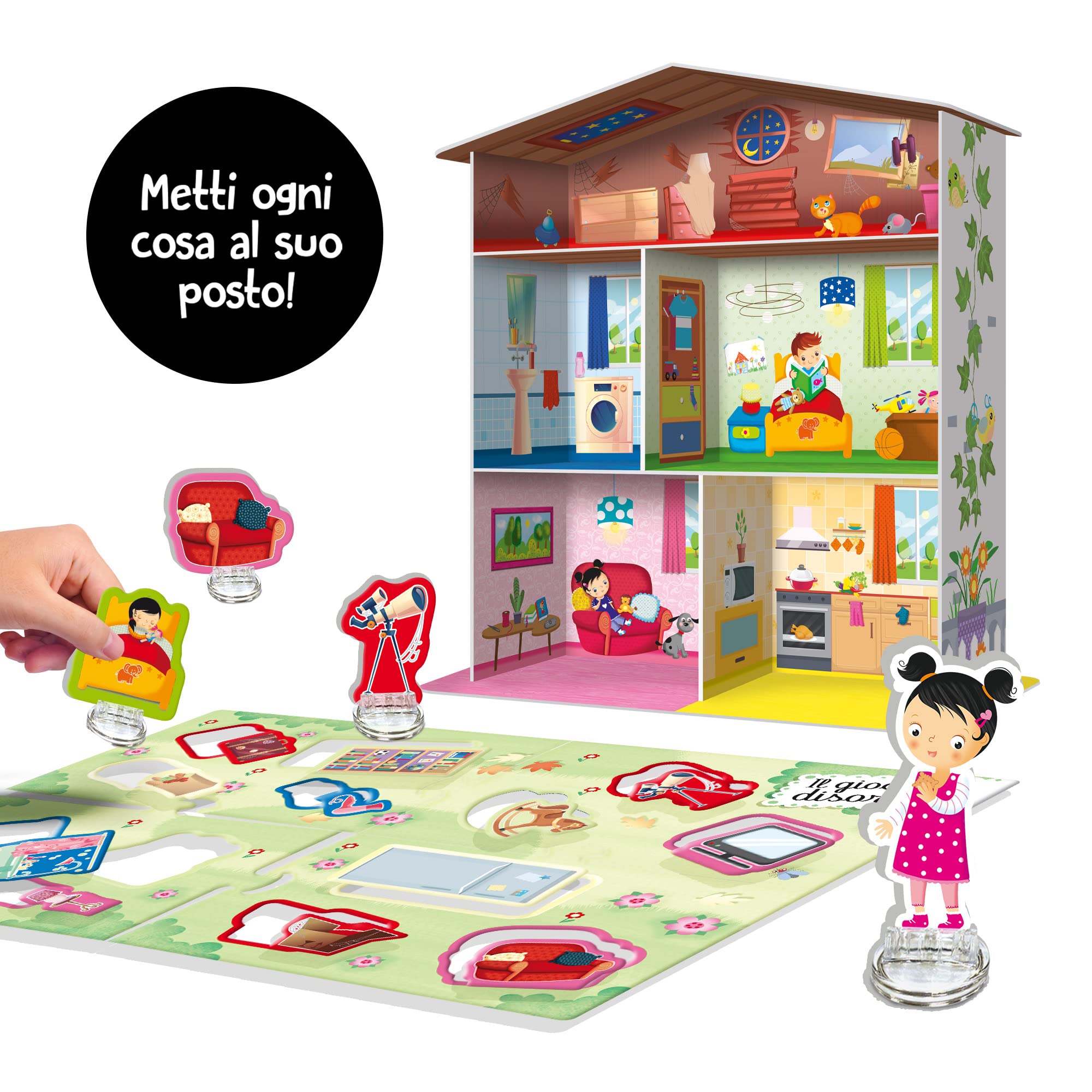Lisciani Giochi- Montessori Maxi My House, Color, 95162, Nicht Zutreffend, Medium - Image 4