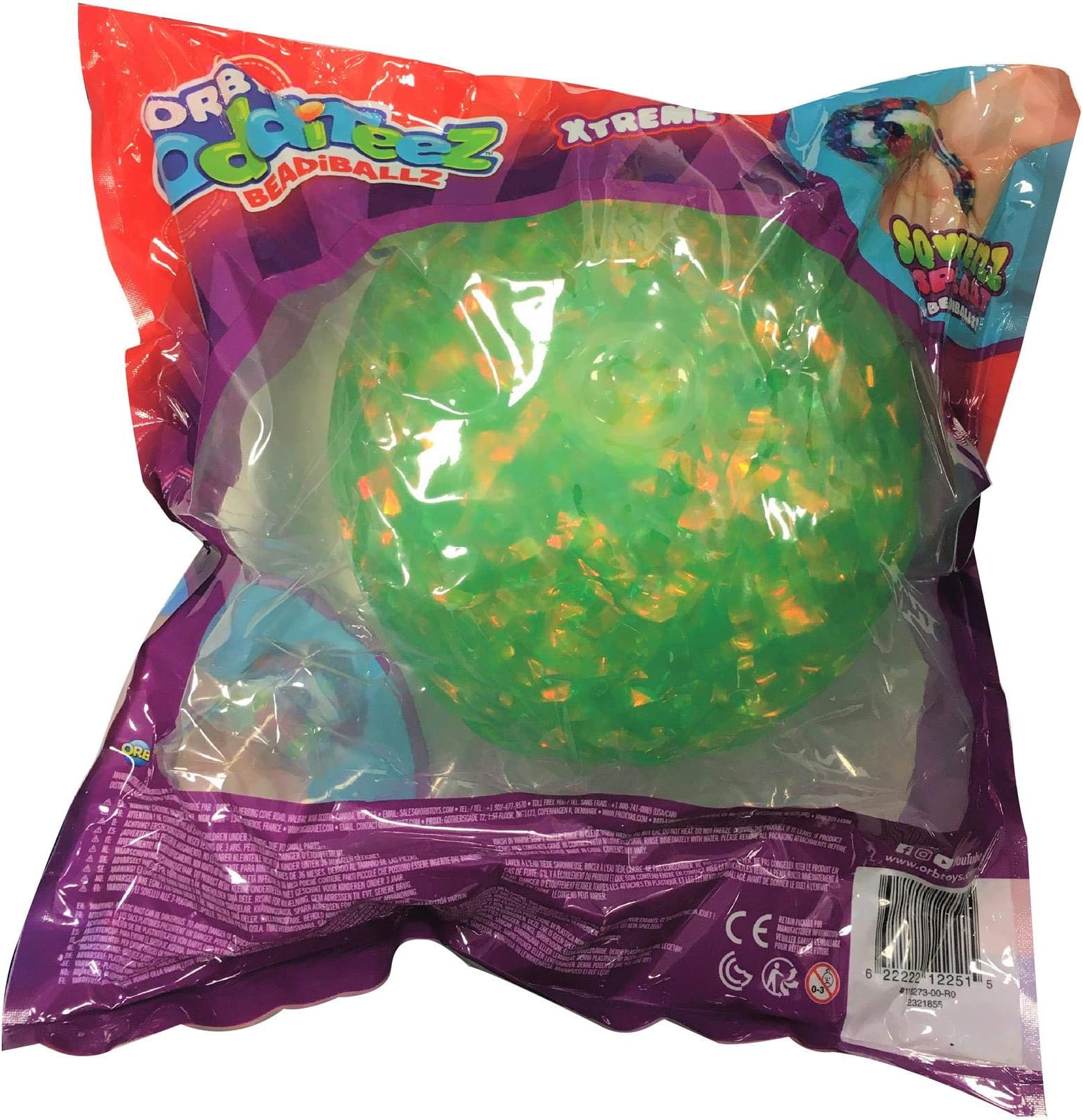 ORB Odditeez Xtreme Sparkle Ribbon Green