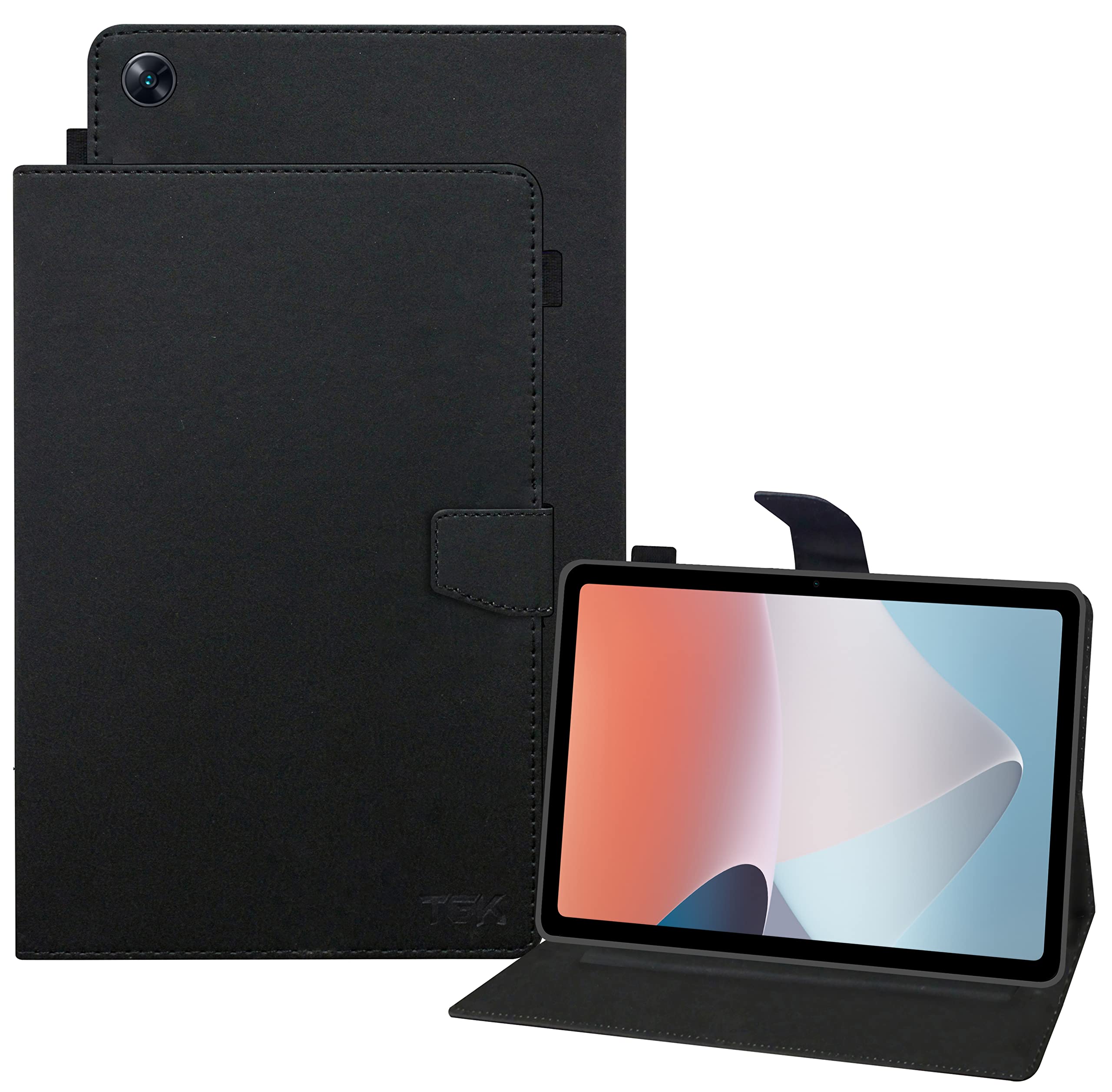 TGK Leather Flip Stand Case Cover for Oppo Pad Air 10.36 inch Tablet with Pencil Holder, Black (B0B7WWG2DP) Amazon Price History, Amazon Price Tracker