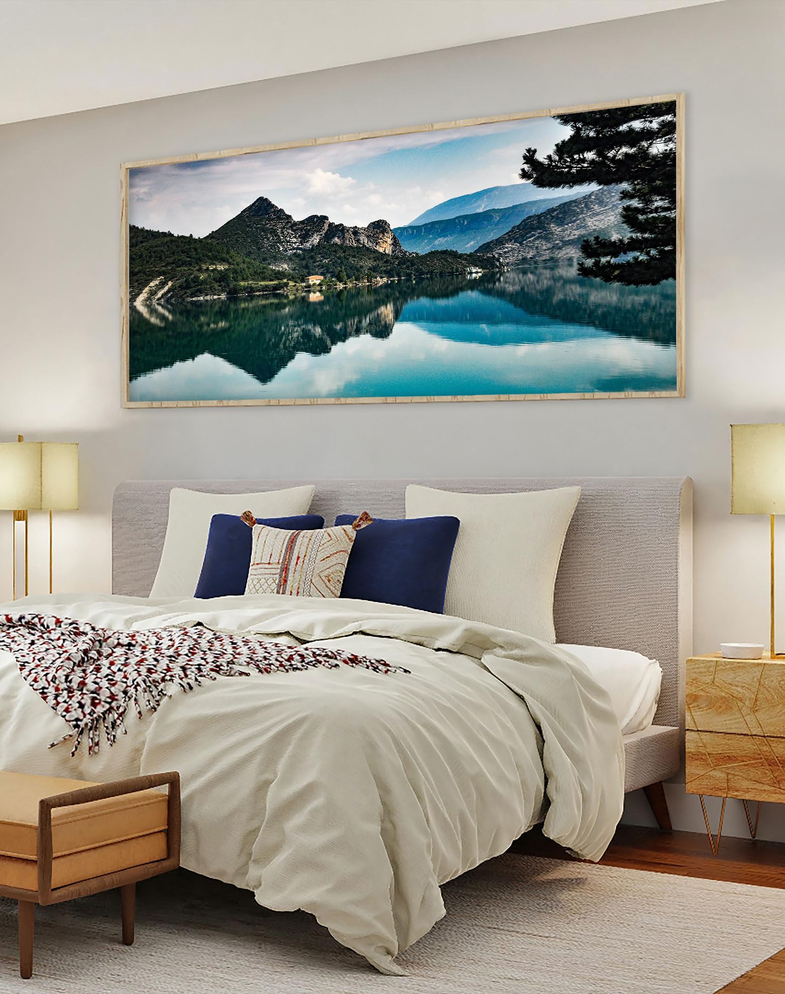 Instarry 5D Diamond Painting Full Paesaggio Artigianato Decorazione per Casa e Pareti 120x60 cm