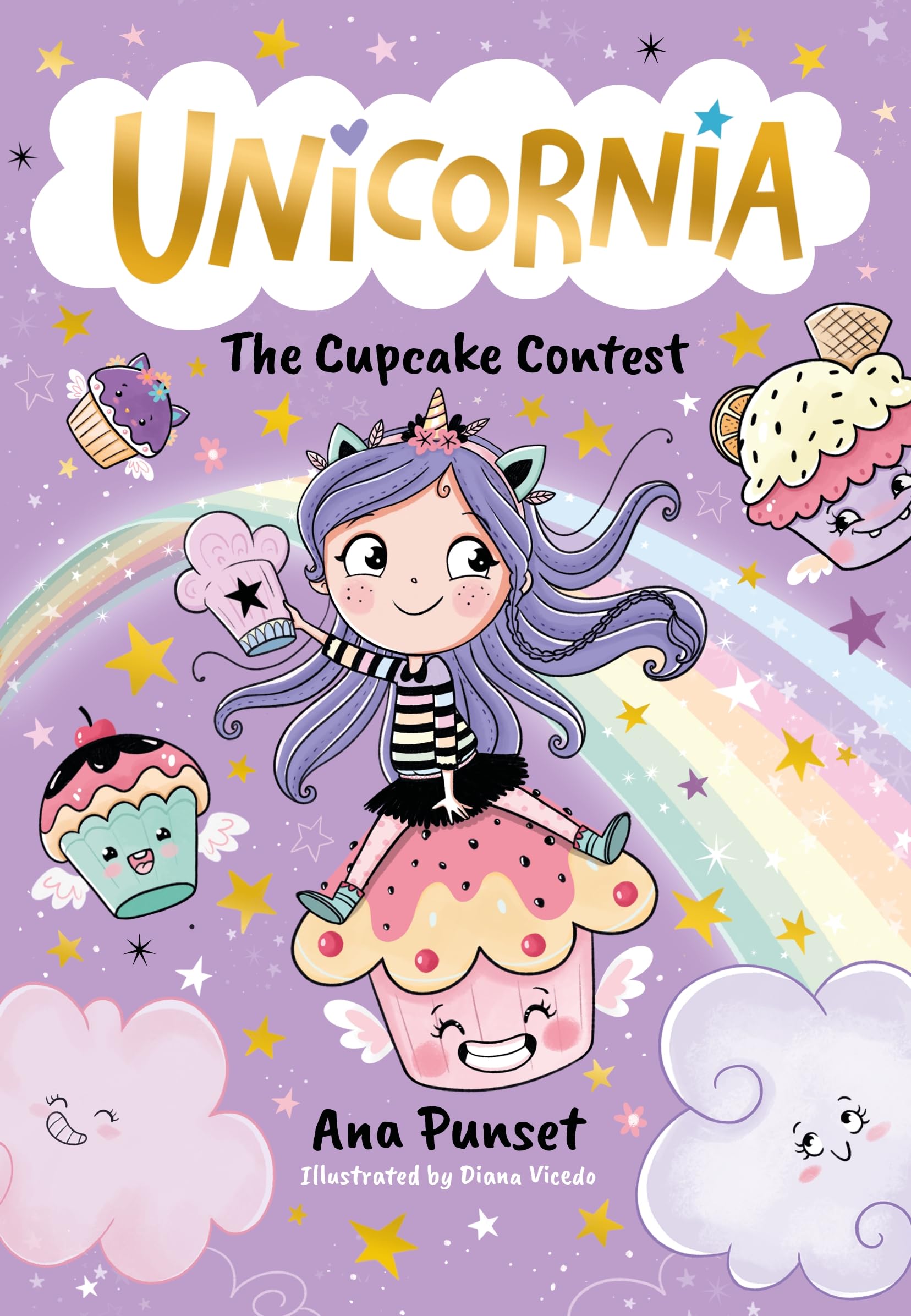 Unicornia: The Cupcake Contest: The bestselling illustrated magical unicorn series for kids aged 5-8, perfect for budding bakers (English Edition)